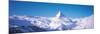 Mt Matterhorn Valais Sunnegga Switzerland-null-Mounted Photographic Print