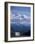 Mt. McKinley and RV, Denali National Park, Alaska, USA-Hugh Rose-Framed Photographic Print