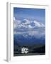 Mt. McKinley and RV, Denali National Park, Alaska, USA-Hugh Rose-Framed Photographic Print