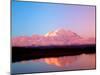 Mt. McKinley at Sunrise with Reflections, Denali National Park, Alaska, USA-Terry Eggers-Mounted Photographic Print