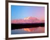 Mt. McKinley at Sunrise with Reflections, Denali National Park, Alaska, USA-Terry Eggers-Framed Photographic Print