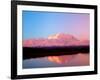 Mt. McKinley at Sunrise with Reflections, Denali National Park, Alaska, USA-Terry Eggers-Framed Photographic Print