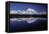 Mt, Mckinley (Denali) from Reflection Pond, Denali-null-Framed Stretched Canvas