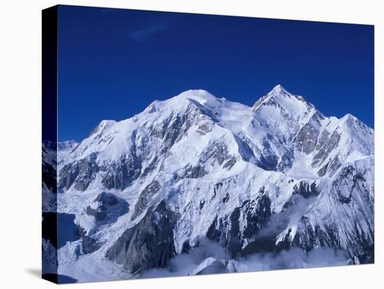 Mt. McKinley, Denali National Park, Alaska, USA-Hugh Rose-Stretched Canvas