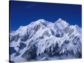 Mt. McKinley, Denali National Park, Alaska, USA-Hugh Rose-Stretched Canvas