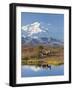 Mt. Mckinley, Denali National Park, Alaska, USA-Hugh Rose-Framed Photographic Print