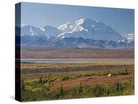 Mt. Mckinley, Denali National Park, Alaska, USA-Hugh Rose-Stretched Canvas