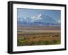 Mt. Mckinley, Denali National Park, Alaska, USA-Hugh Rose-Framed Premium Photographic Print