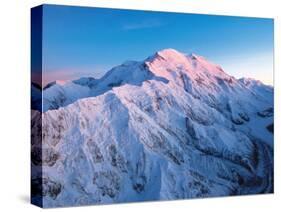 Mt. McKinley Peak, Denali National Park, Alaska, USA-Dee Ann Pederson-Stretched Canvas