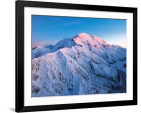 Mt. McKinley Peak, Denali National Park, Alaska, USA-Dee Ann Pederson-Framed Photographic Print