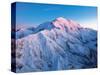 Mt. McKinley Peak, Denali National Park, Alaska, USA-Dee Ann Pederson-Stretched Canvas