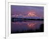 Mt. McKinley Reflected in Pond, Denali National Park, Alaska, USA-Hugh Rose-Framed Photographic Print