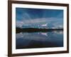 Mt. McKinley Reflecting In Reflection Pond, Denali National Park, Alaska, USA-Dee Ann Pederson-Framed Photographic Print