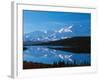 Mt. McKinley Reflecting In Wonder Lake, Denali National Park, Alaska, USA-Dee Ann Pederson-Framed Photographic Print