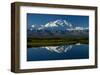 Mt, McKinnley Reflection, Alaska-Charles Glover-Framed Giclee Print