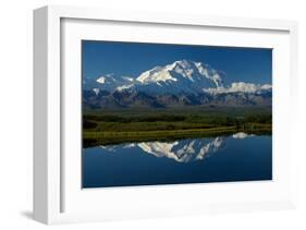 Mt, McKinnley Reflection, Alaska-Charles Glover-Framed Giclee Print