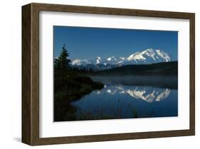 Mt. McKinnley, Wonderlake, Alaska-Charles Glover-Framed Giclee Print