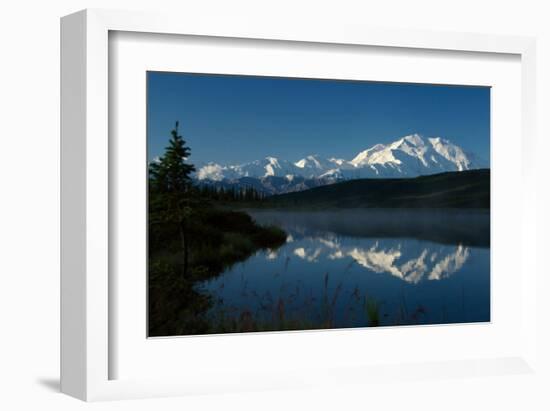 Mt. McKinnley, Wonderlake, Alaska-Charles Glover-Framed Giclee Print
