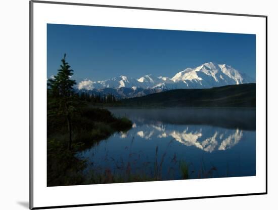 Mt. McKinnley, Wonderlake, Alaska-Charles Glover-Mounted Giclee Print