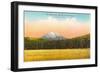 Mt. McLaughlin (Mt. Pitt), Oregon-null-Framed Art Print