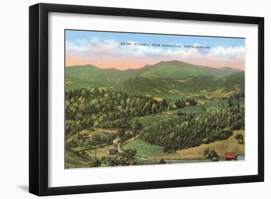 Mt. Mitchell, Burnsville, North Carolina-null-Framed Art Print
