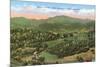 Mt. Mitchell, Burnsville, North Carolina-null-Mounted Premium Giclee Print