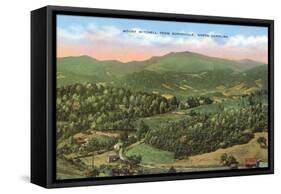 Mt. Mitchell, Burnsville, North Carolina-null-Framed Stretched Canvas