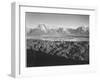 Mt. Moran And Jackson Lake From Signal Hill Grand "Teton NP" Wyoming. 1933-1942-Ansel Adams-Framed Art Print