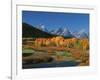 Mt. Moren, Oxbow Bend, Grand Tetons National Park, Wyoming, USA-Dee Ann Pederson-Framed Photographic Print