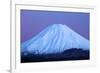 Mt Ngauruhoe at dawn, Tongariro National Park, Central Plateau, North Island, New Zealand-David Wall-Framed Photographic Print