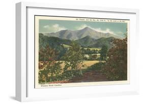 Mt. Pisgah-null-Framed Art Print