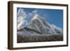 Mt. Pumori behind Kala Patthar, Nepal.-Lee Klopfer-Framed Photographic Print