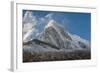 Mt. Pumori behind Kala Patthar, Nepal.-Lee Klopfer-Framed Photographic Print