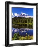 Mt. Rainer II-Ike Leahy-Framed Photographic Print