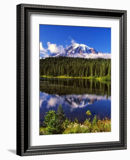 Mt. Rainer II-Ike Leahy-Framed Photographic Print