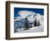 Mt. Rainier after Winter Snowstorm, Mt. Rainier National Park, Washington, USA-Jamie & Judy Wild-Framed Photographic Print