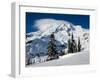 Mt. Rainier after Winter Snowstorm, Mt. Rainier National Park, Washington, USA-Jamie & Judy Wild-Framed Photographic Print