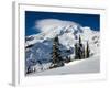 Mt. Rainier after Winter Snowstorm, Mt. Rainier National Park, Washington, USA-Jamie & Judy Wild-Framed Photographic Print