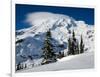 Mt. Rainier after Winter Snowstorm, Mt. Rainier National Park, Washington, USA-Jamie & Judy Wild-Framed Photographic Print