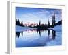 Mt. Rainier and Clouds Reflected in Upper Tipsoo Lake at Sunrise, Mt. Rainier National Park-Jamie & Judy Wild-Framed Photographic Print