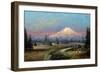 Mt. Rainier and Clover Creek-Meyer Straus-Framed Giclee Print