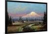 Mt. Rainier and Clover Creek-Meyer Straus-Framed Giclee Print