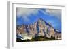 Mt. Rainier and Fall Colors, Mt.Rainier National Park, Washington State, USA-Craig Tuttle-Framed Photographic Print