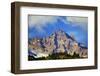 Mt. Rainier and Fall Colors, Mt.Rainier National Park, Washington State, USA-Craig Tuttle-Framed Photographic Print