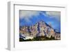 Mt. Rainier and Fall Colors, Mt.Rainier National Park, Washington State, USA-Craig Tuttle-Framed Photographic Print