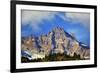 Mt. Rainier and Fall Colors, Mt.Rainier National Park, Washington State, USA-Craig Tuttle-Framed Photographic Print