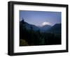 Mt. Rainier at Dawn, Washington State, USA-Aaron McCoy-Framed Photographic Print