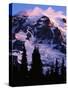 Mt. Rainier at sunrise, Mt. Rainier National Park, Washington, USA-Charles Gurche-Stretched Canvas