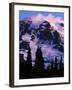 Mt. Rainier at sunrise, Mt. Rainier National Park, Washington, USA-Charles Gurche-Framed Photographic Print