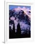 Mt. Rainier at sunrise, Mt. Rainier National Park, Washington, USA-Charles Gurche-Framed Photographic Print